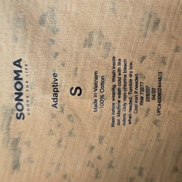 SONOMA BRAND WOMEN'S ADAPTIVE DESIGN LONG SLEEVE TEES BUNDLE OF TWO SIZE SMALL - Picture 5 of 16